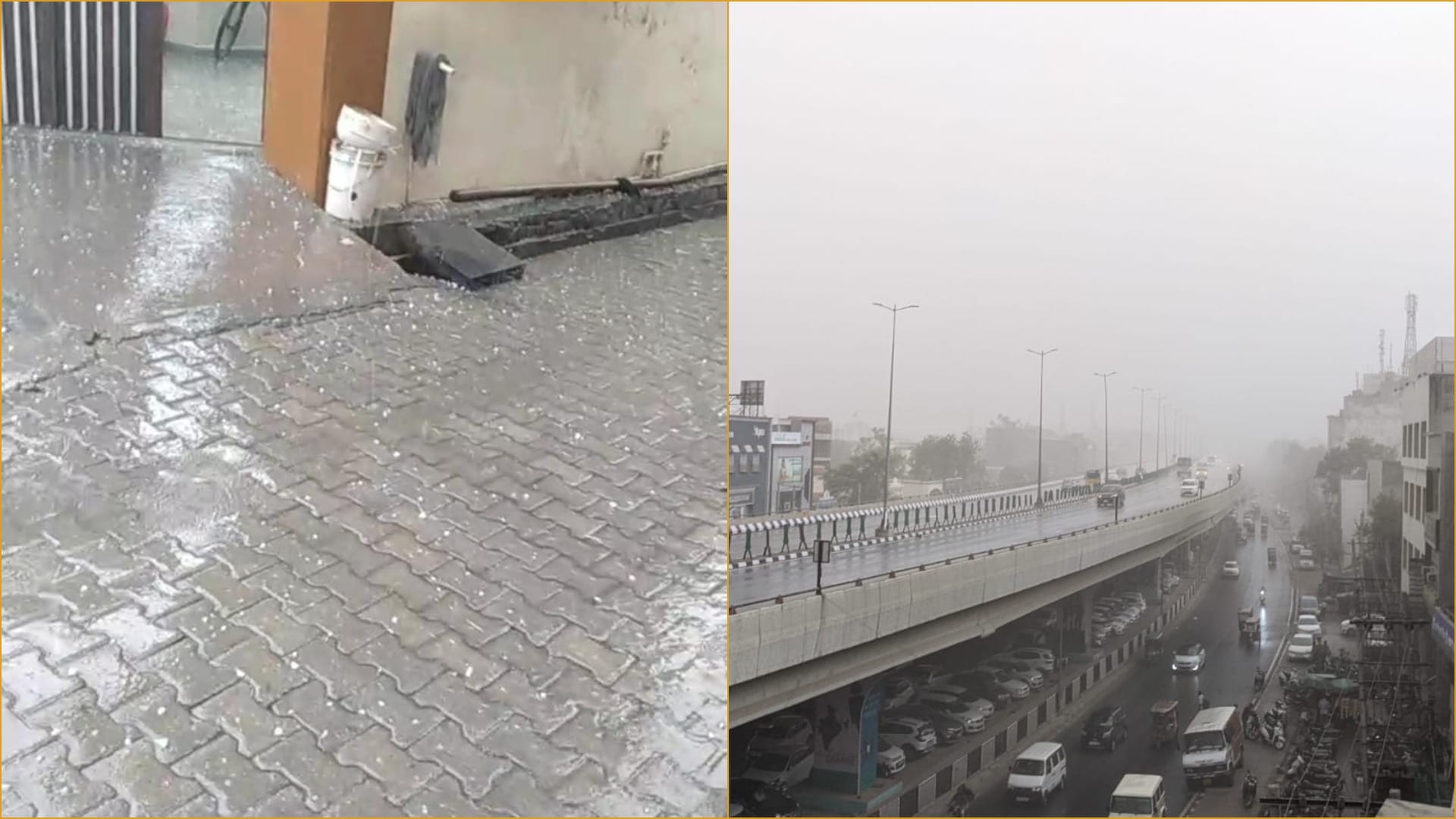 Rain in many areas due to the effect of western disturbance in Haryana