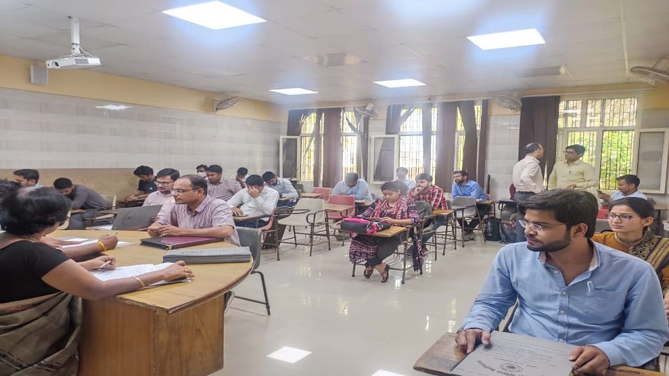 Dr. Bhimrao Ambedkar University today Counseling for admission in PhD