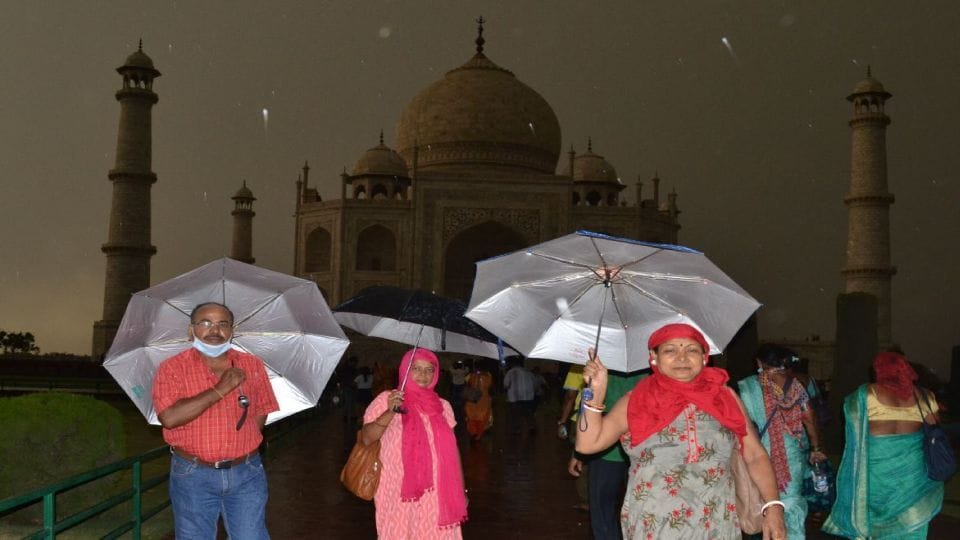 weather update today heat wave alert for next three days in agra