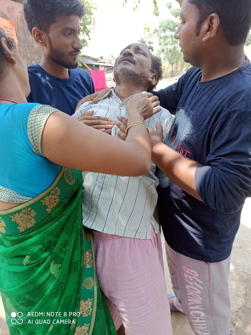 On the second day too, there was mourning in Amva Sridubey.