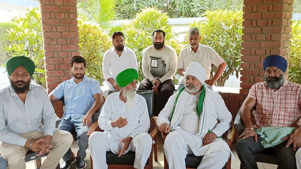 Then the farmers in preparation for the big movement