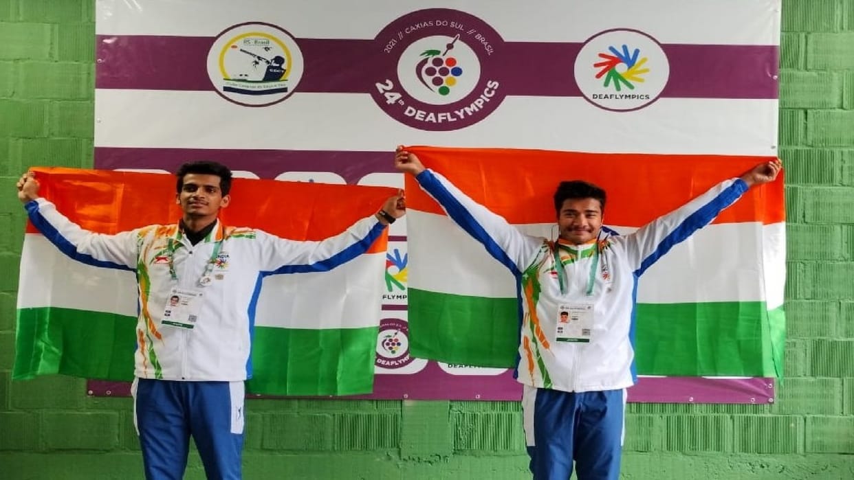 Deaflympics 2022: Dhanush Srikanth wins gold while Shourya Saini bags bronze in 10m air rifle