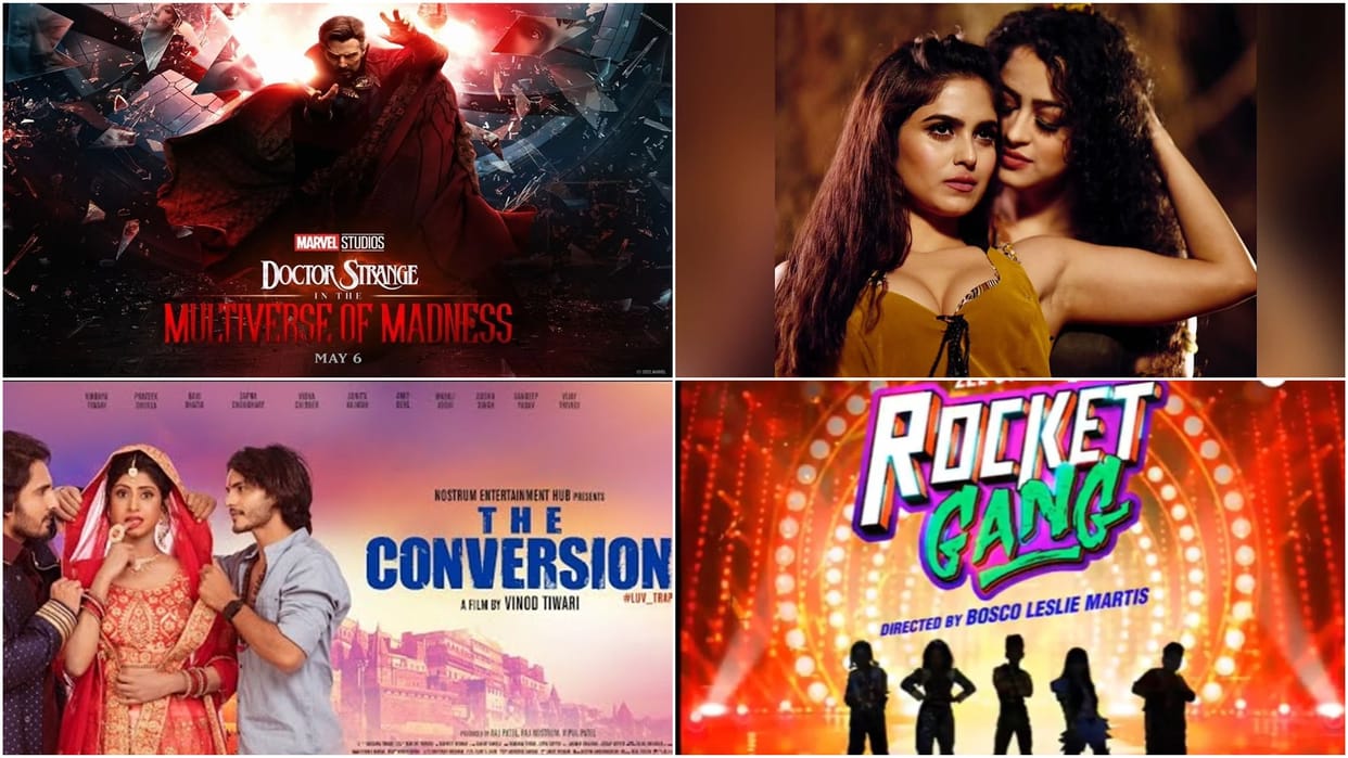 This weekend will be full of thrill romance and patriotism from the conversion to Doctor Strange in the Multiverse of Madness these great films will be released this Friday