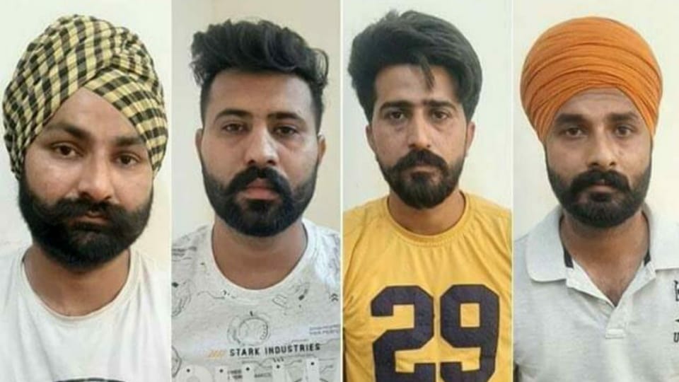 Intelligence teams of four states interrogated terrorists for several hours in Karnal