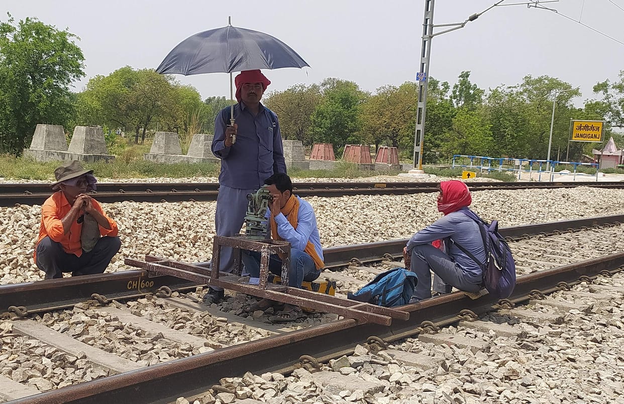 Railway tracks will be directly from automatic pleasure machine, survey will start