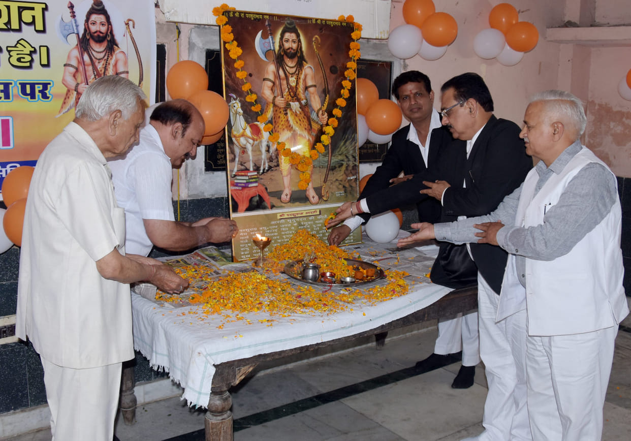 Lord Parshuram's birth anniversary celebrated with reverence