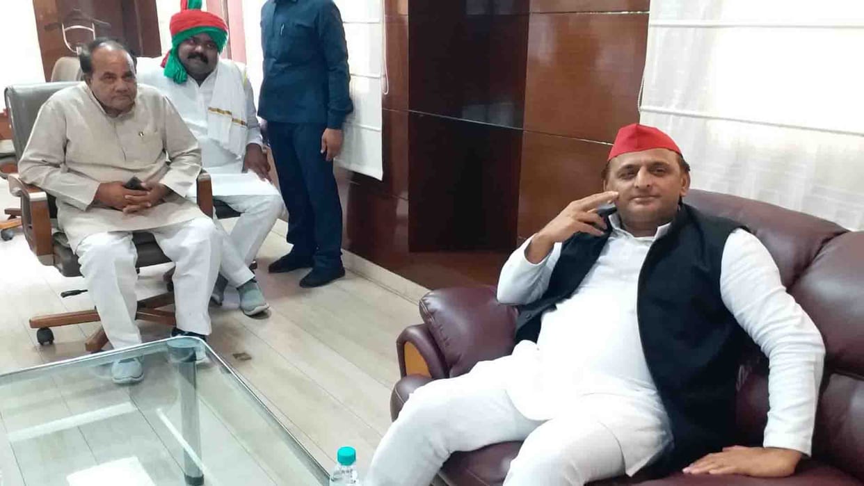 Akhilesh Yadav gave statement against BJP in Kanpur