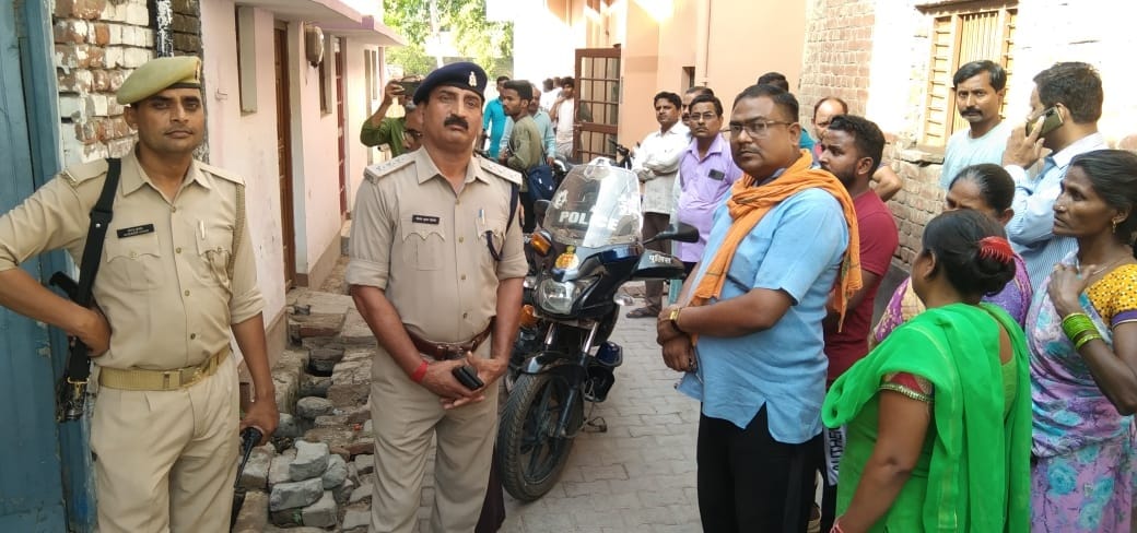 Son strangled his mother to death in Hardoi
