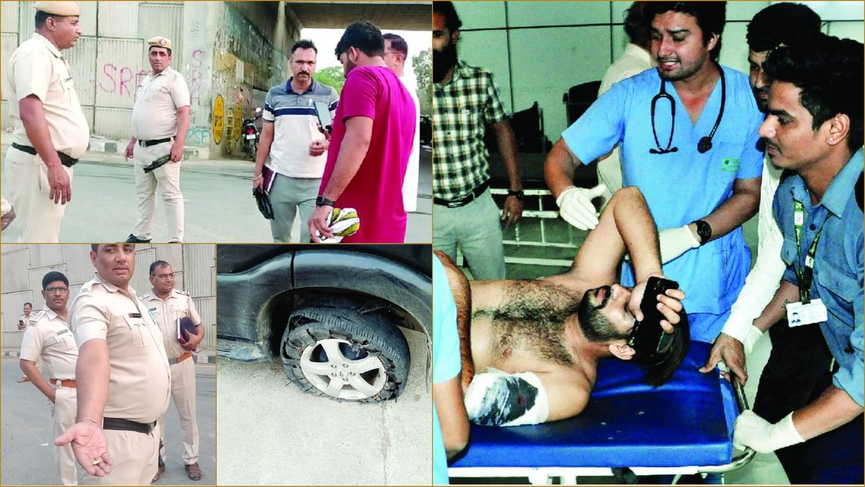Indiscriminate firing on five people in Hisar of Haryana