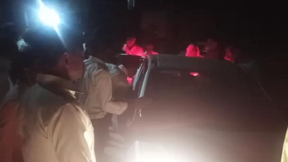 speeding car trampled innocent boy during marriage procession in mathura