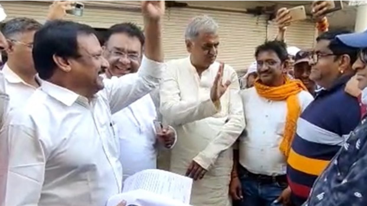Khargone nuisance: After 25 days, the delegation of Congress reached to meet the victims, the public heard the truth