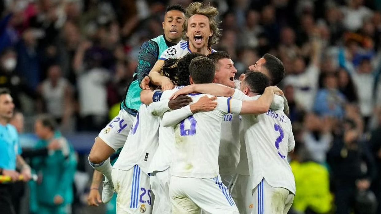 Champions League Real Madrid reach the final with Karim Benzema and Rodrygo goal register a thrilling win over Manchester City