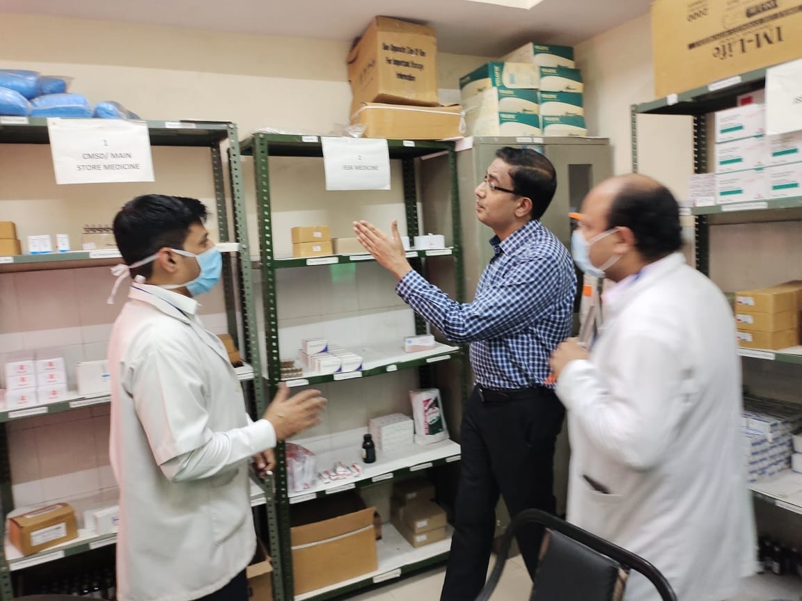 Divisional commissioner expressed displeasure over poor sanitation