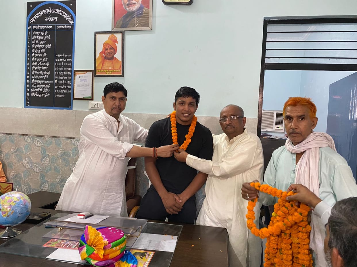 Wrestler Gaurav Balyan honored