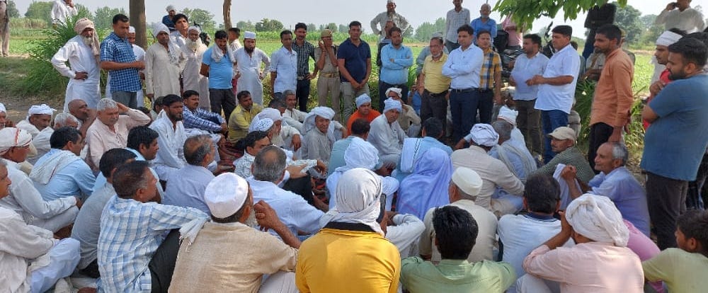 Anger flared up among farmers on warning of arrest