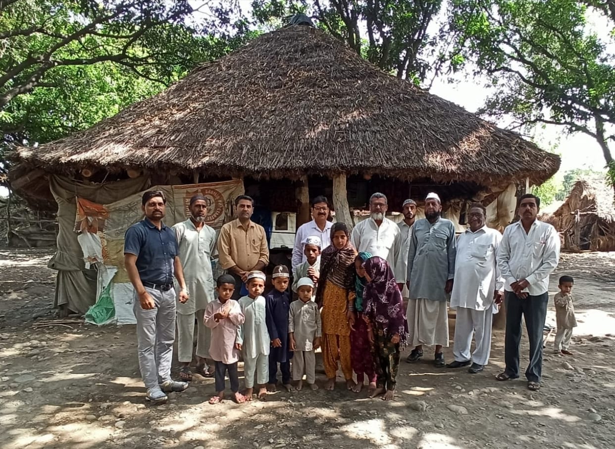 Enrollment of 22 children of Van Gujjars in the school