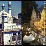 ज्ञानवापी मस्जिद और काशी विश्वनाथ मंदिर।