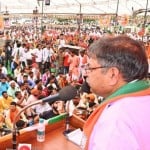राजस्थान के अलवर में हुई भाजपा की जन हुंकार रैली।