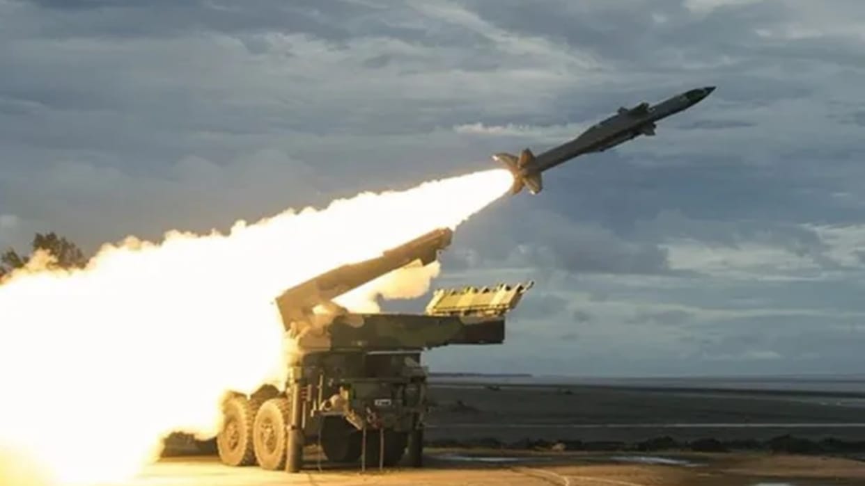 Akash Missile demonstration four aerial targets simultaneously DRDO