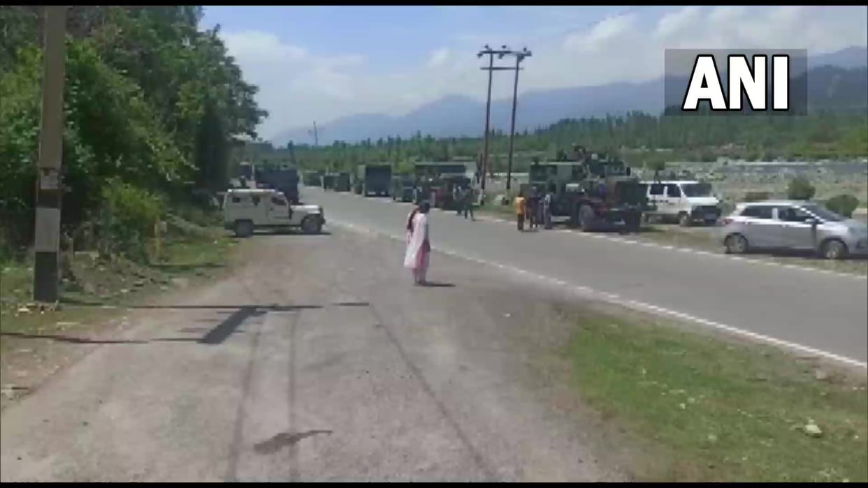 Jammu and Kashmir: Encounter started with terrorists in Anantnag army and police gave a befitting reply