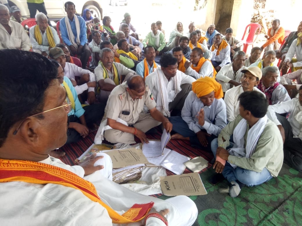 Hearing of claims of forest rights leases held in Chaupal