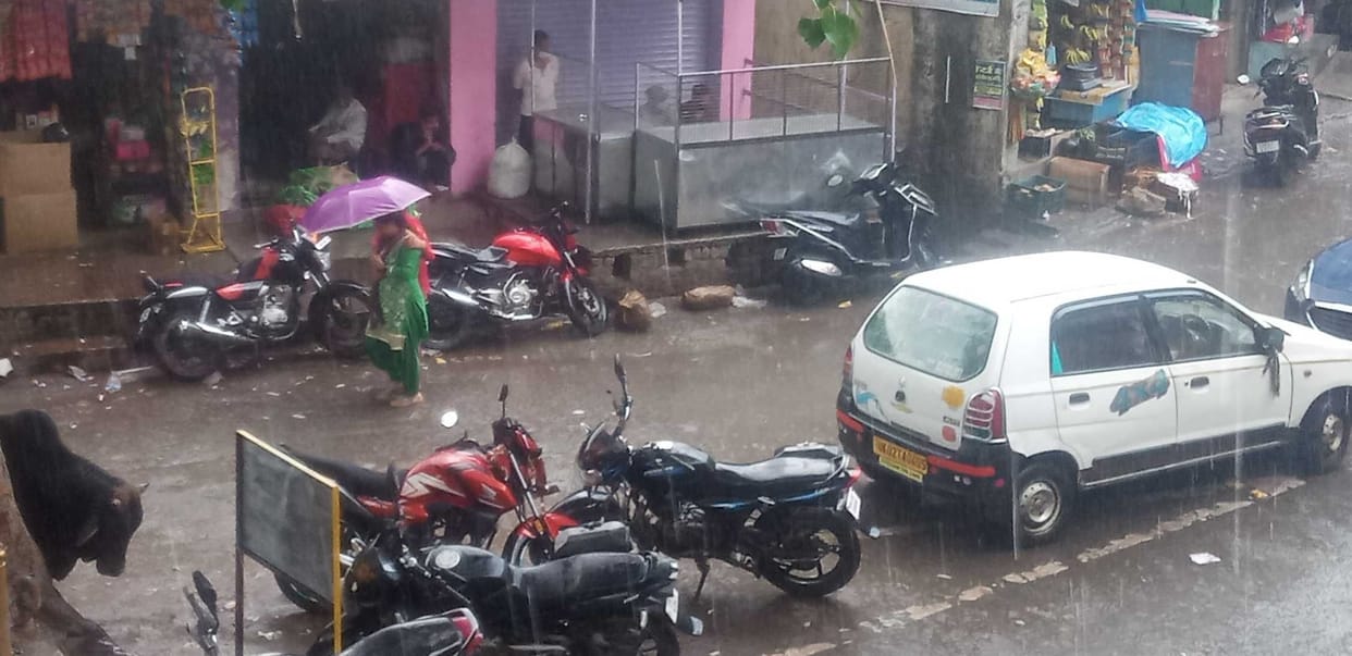 Rain in Bageshwar