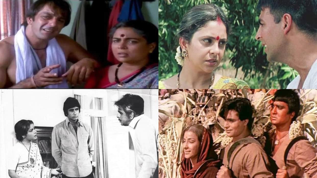 These Actresses Played Mother Role of Oldest Actors in Movies From Nargis In Mother India To Reema Lagoo in Vaastav