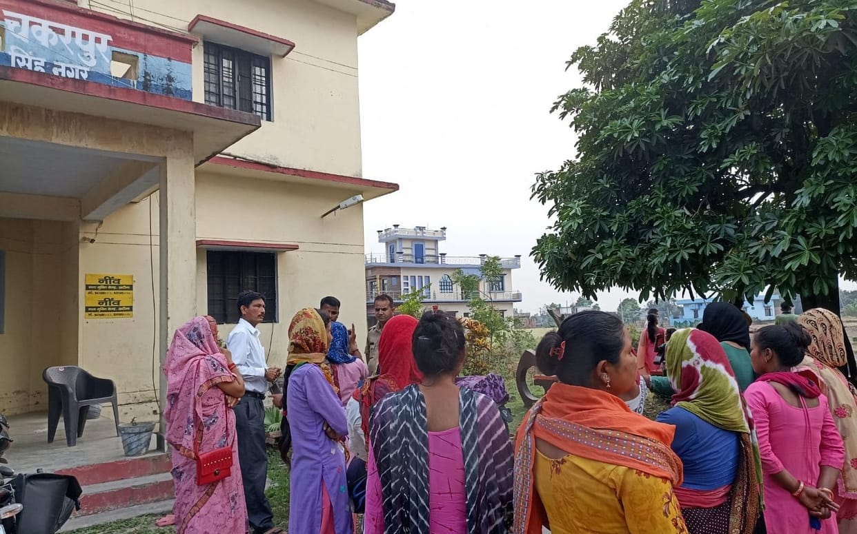 Women reached to Police.