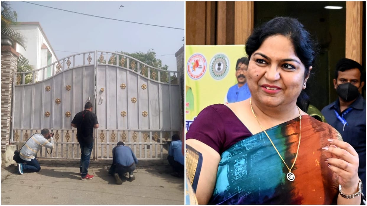 ED raids locations linked to Jharkhand mining secretary IAS Pooja Singhal and seized 17 crore cash