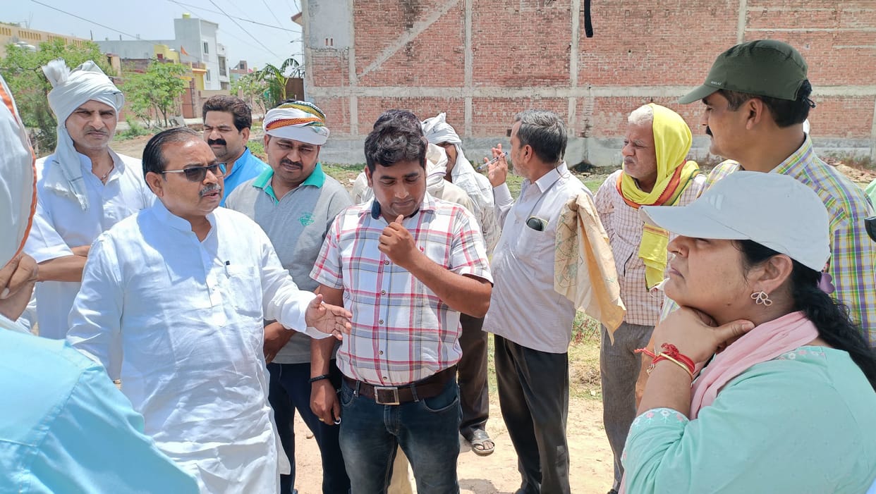 Remove encroachment from the drain to get rid of water logging