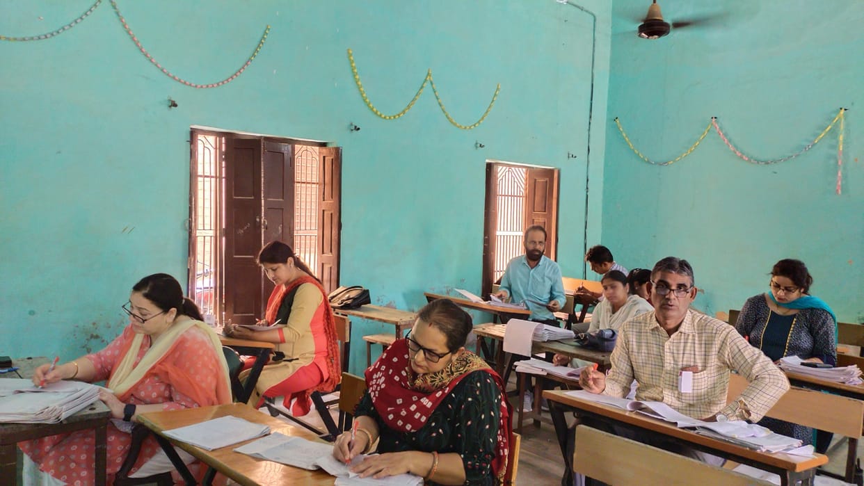 Guruji, tired of tablet distribution program, took leave in school