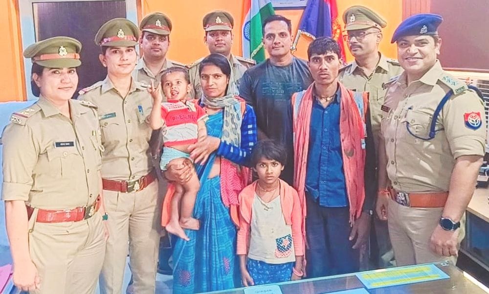 Contractor kidnapped one and a half year old child, police rescued