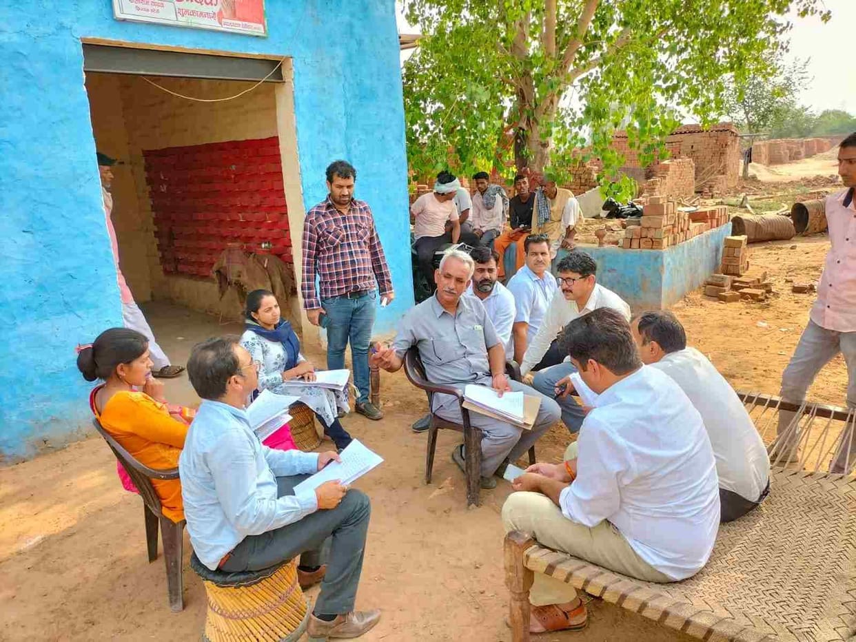 Chief Minister Flying Squad and team of other departments raided the brick kilns