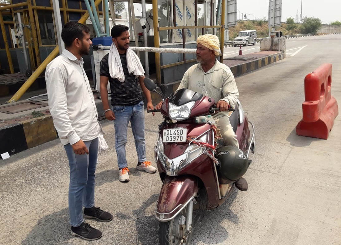 Two wheelers returned from EPE