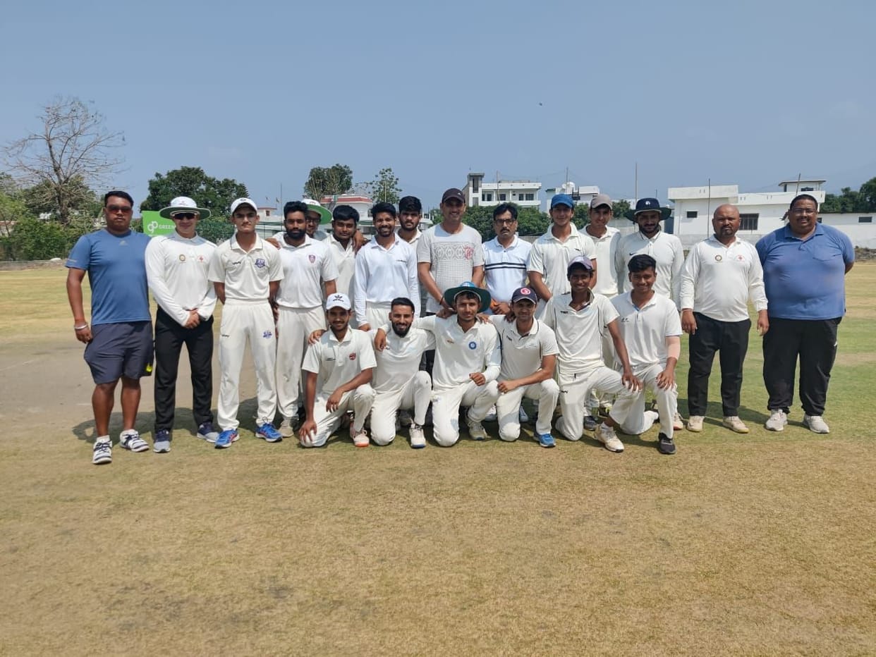 Batsman caught in the spin of Ranji player Karthik Joshi
