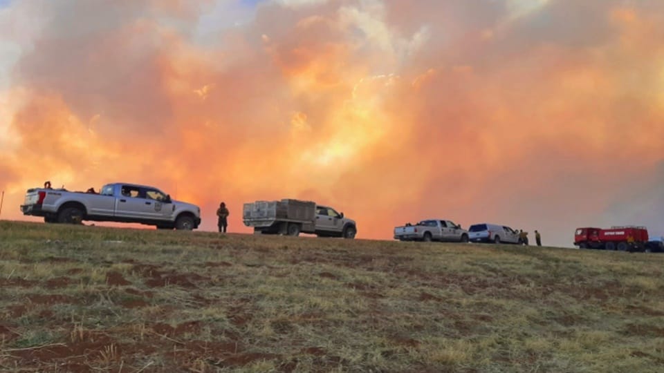 America Fire in New Mexico Joe Biden declared disaster More than 6000 people forced to evacuate