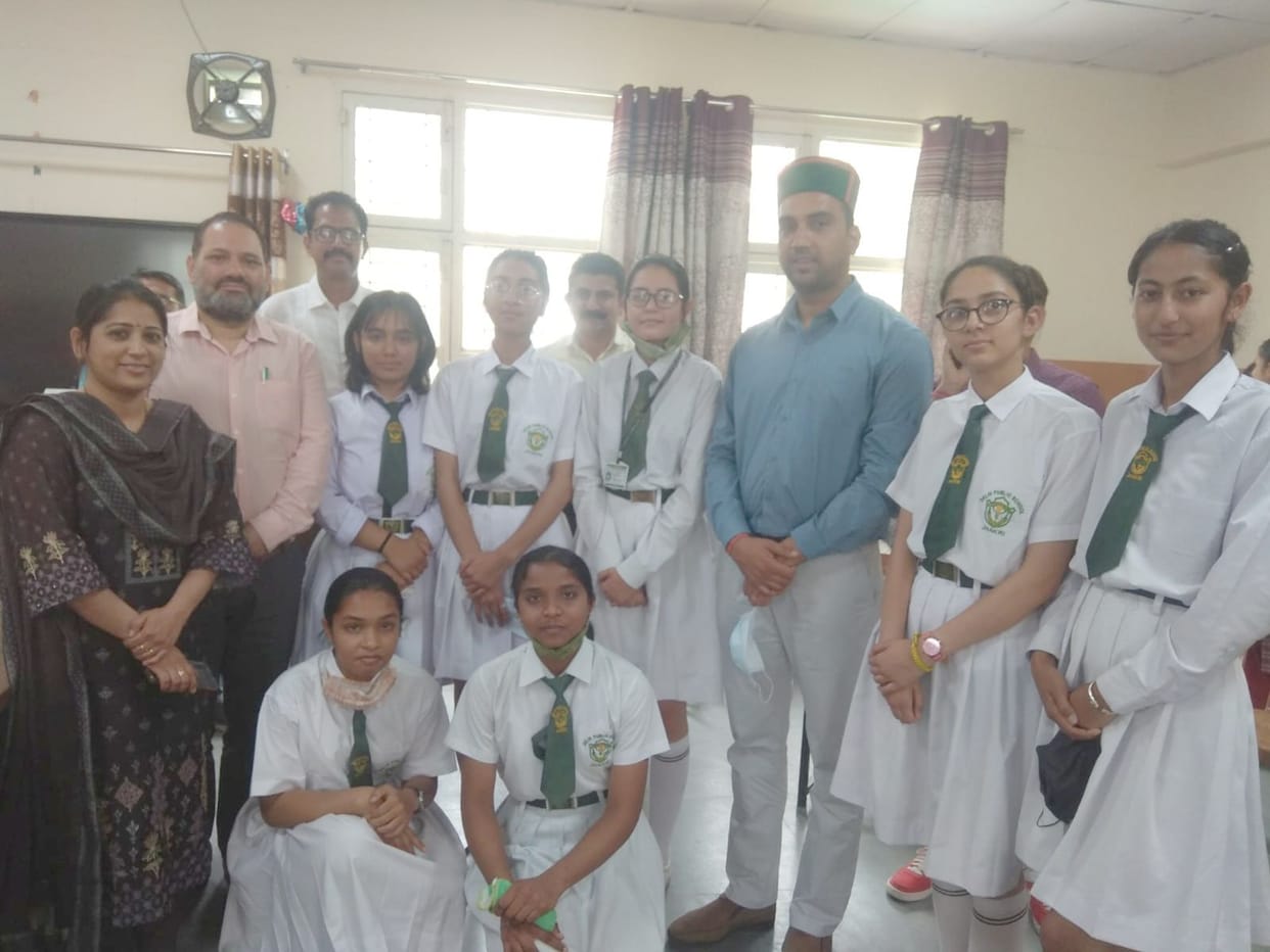 Students of DPS School Jhakri dominate in Kishori Mela