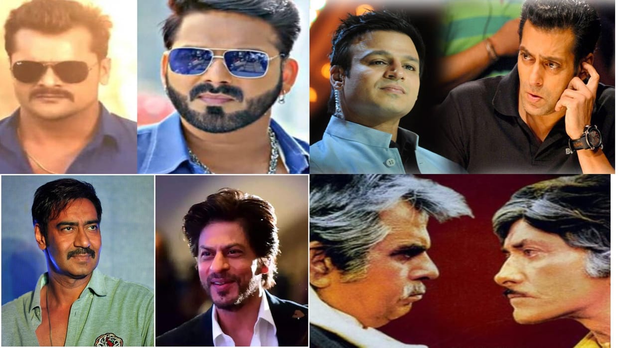 pawan sing yadav to  khesari and shararukh kahn Ajay Devgn top Bollywood Celebs Who Will Never Be Friends