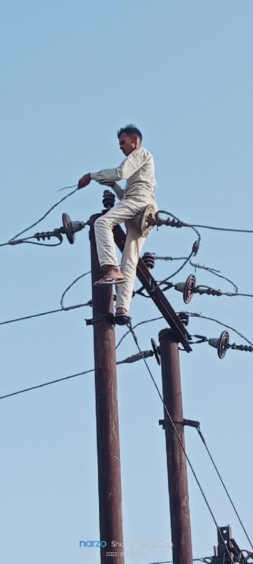 Electricity lines broken due to the storm, blackout in the city till after midnight