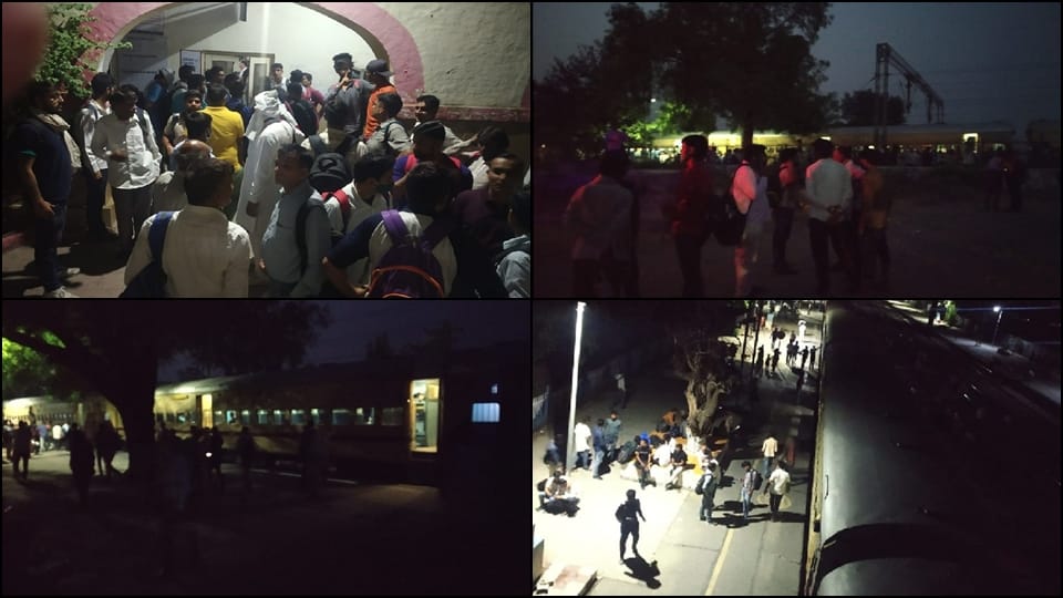 stir due to information of 20 people traveling with explosives in passenger train going from delhi to narwana