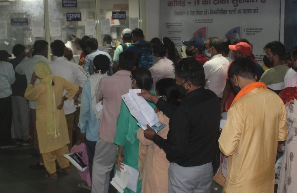 Lack of staff in the hospital messed up the arrangements