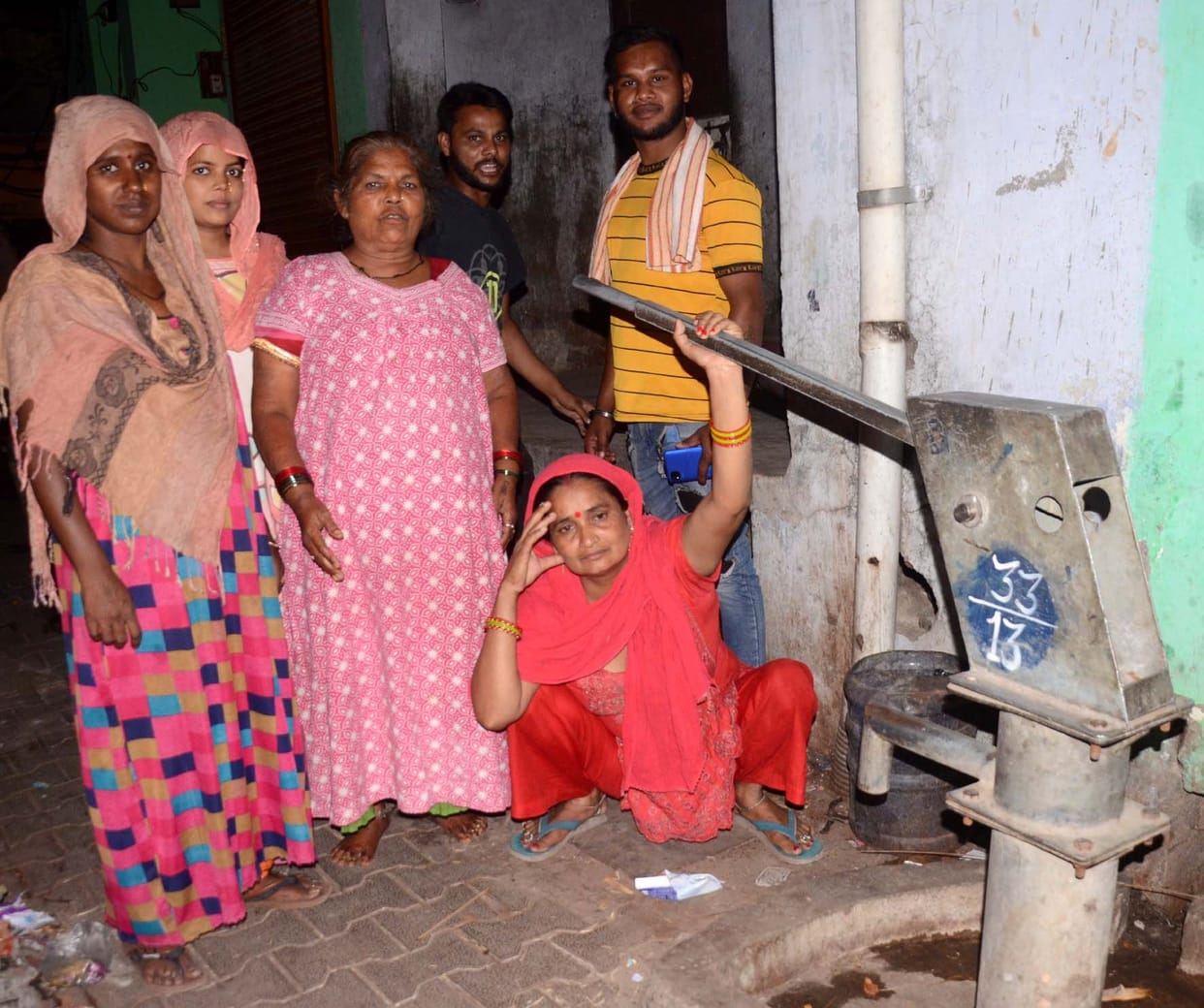 Two hundred people of Achal Road are drinking dirty water for two years