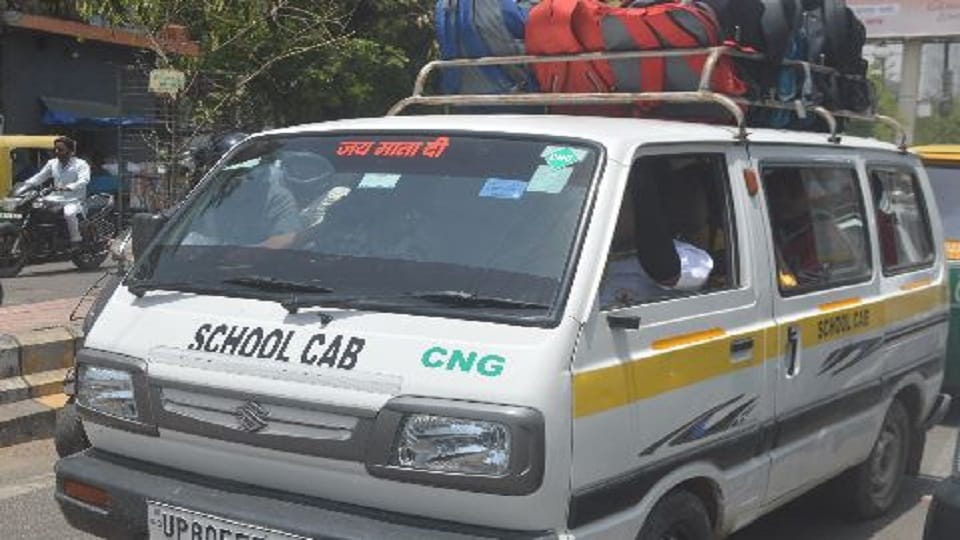 Delhi News : Private school cab drivers strike in Delhi today, students will face trouble