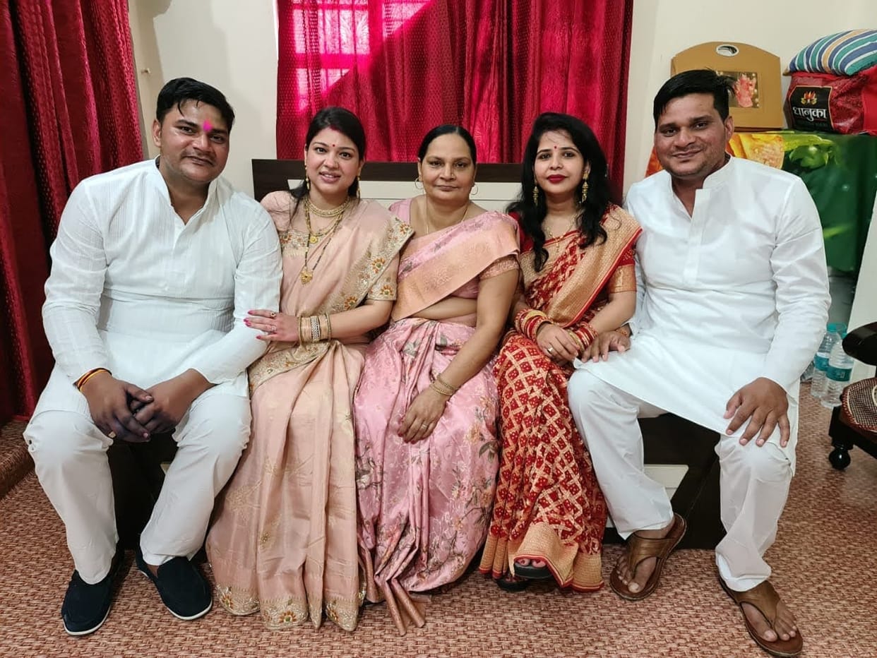 The courage was not lost even after the husband's departure, the dream of both the sons was fulfilled