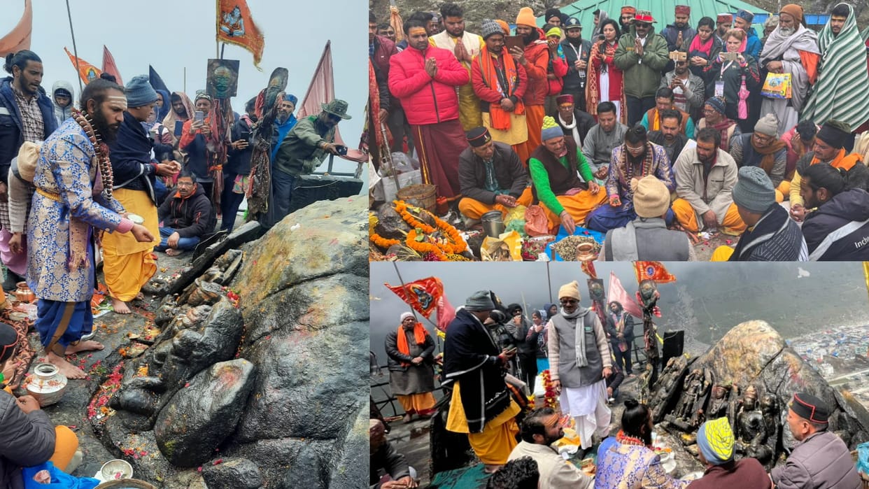 Chardham Yatra  2022, Lord Bhairavnath doors open, Baba Kedarnath evening aarti begins, See photos