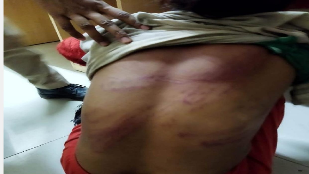 Video Viral: The woman was charged with theft, ruthlessly beaten up