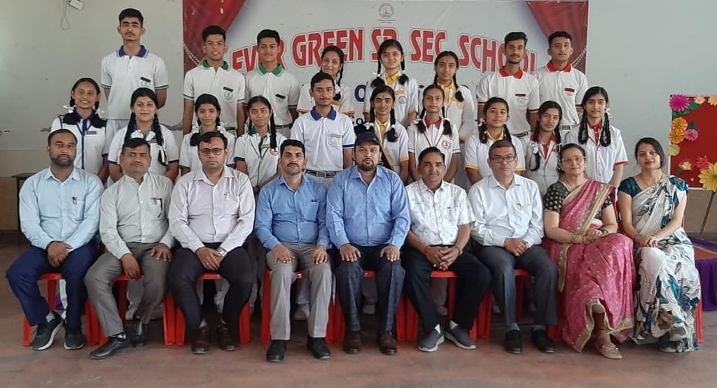 Ankita Phulara was elected as the school captain while forming the student council at Ever Green Senior Secondary School, Beripadava.