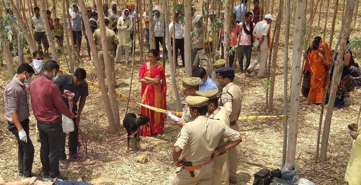 Kanpur dehat : Dead body thrown after killing Dhaba worker, injury marks found in the body, family members also suspected