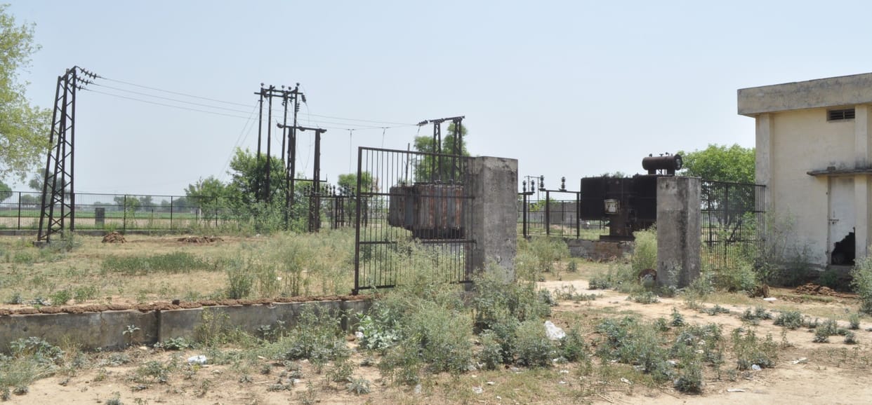Hathras: Ruheri power substation made of four crores was not operational even after 15 years
