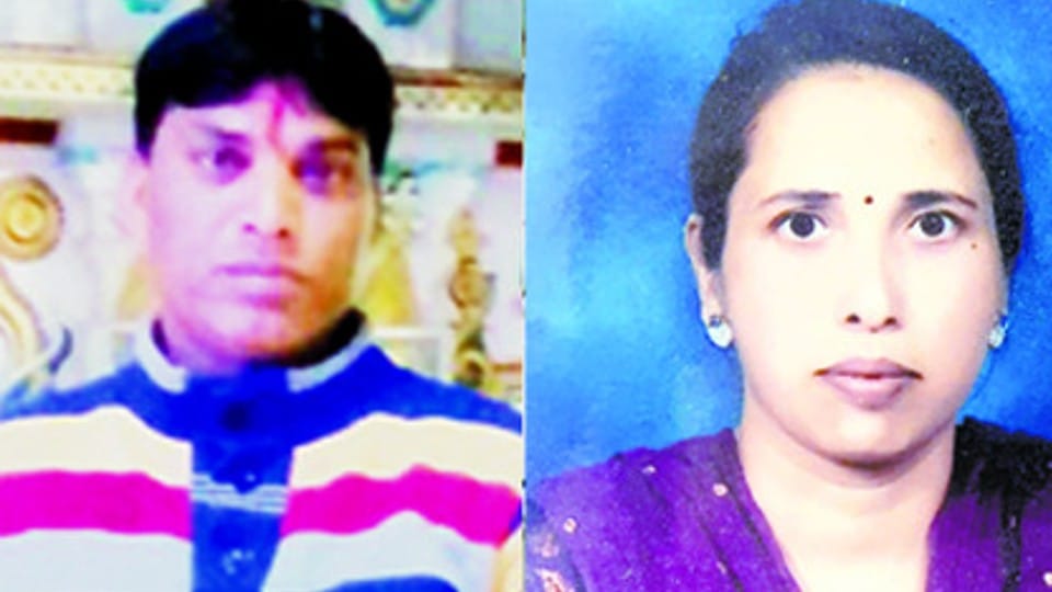 Indore: Their own house was being built, so the couple had taken a flat on rent, the stock market trader also came two days ago to stay